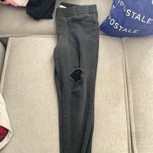 Black old navy jeggings